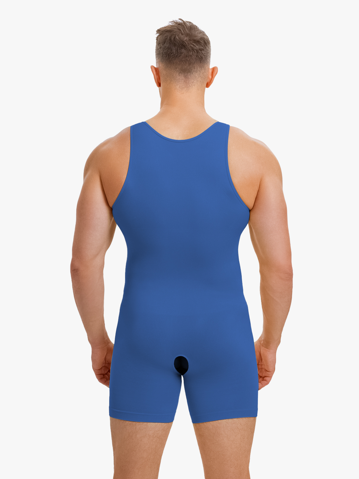 Seamless Comfort Crotch Opening Full Body Shaper Bodysuit
