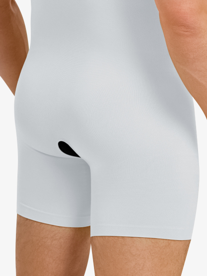 Seamless Comfort Crotch Opening  Full Body Shaper Bodysuit