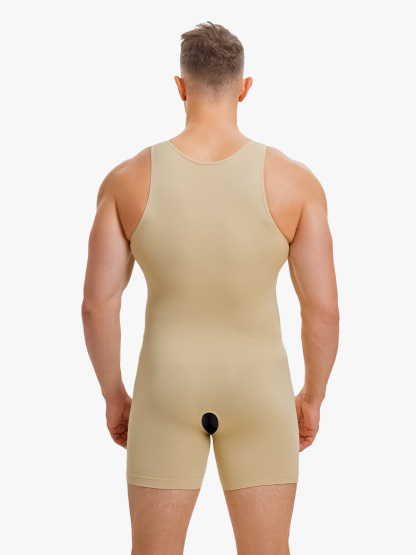 Seamless Comfort Crotch Opening  Full Body Shaper Bodysuit
