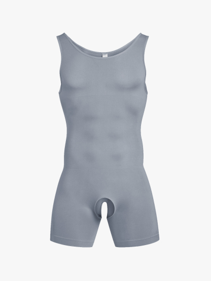 Seamless Comfort Crotch Opening  Full Body Shaper Bodysuit