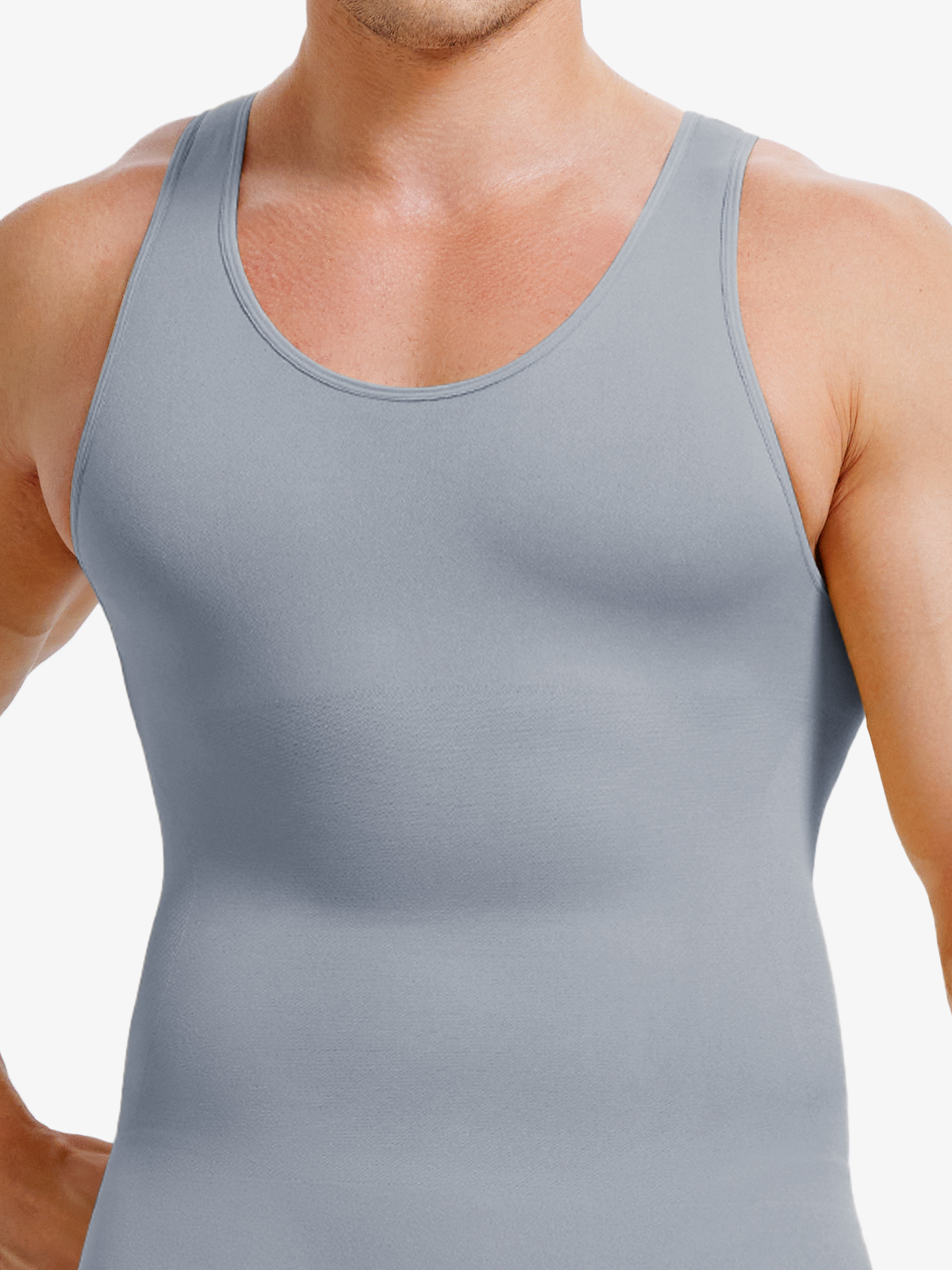 Seamless Comfort Crotch Opening Full Body Shaper Bodysuit