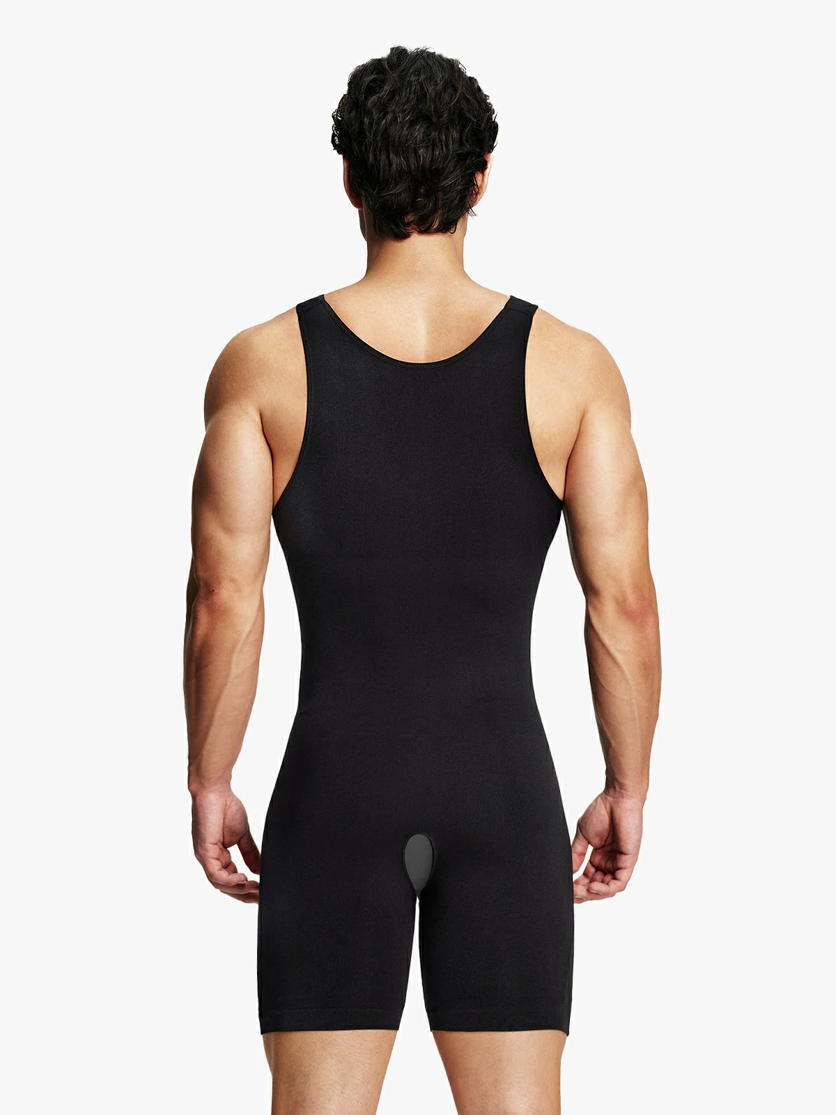 Seamless Comfort Crotch Opening  Full Body Shaper Bodysuit
