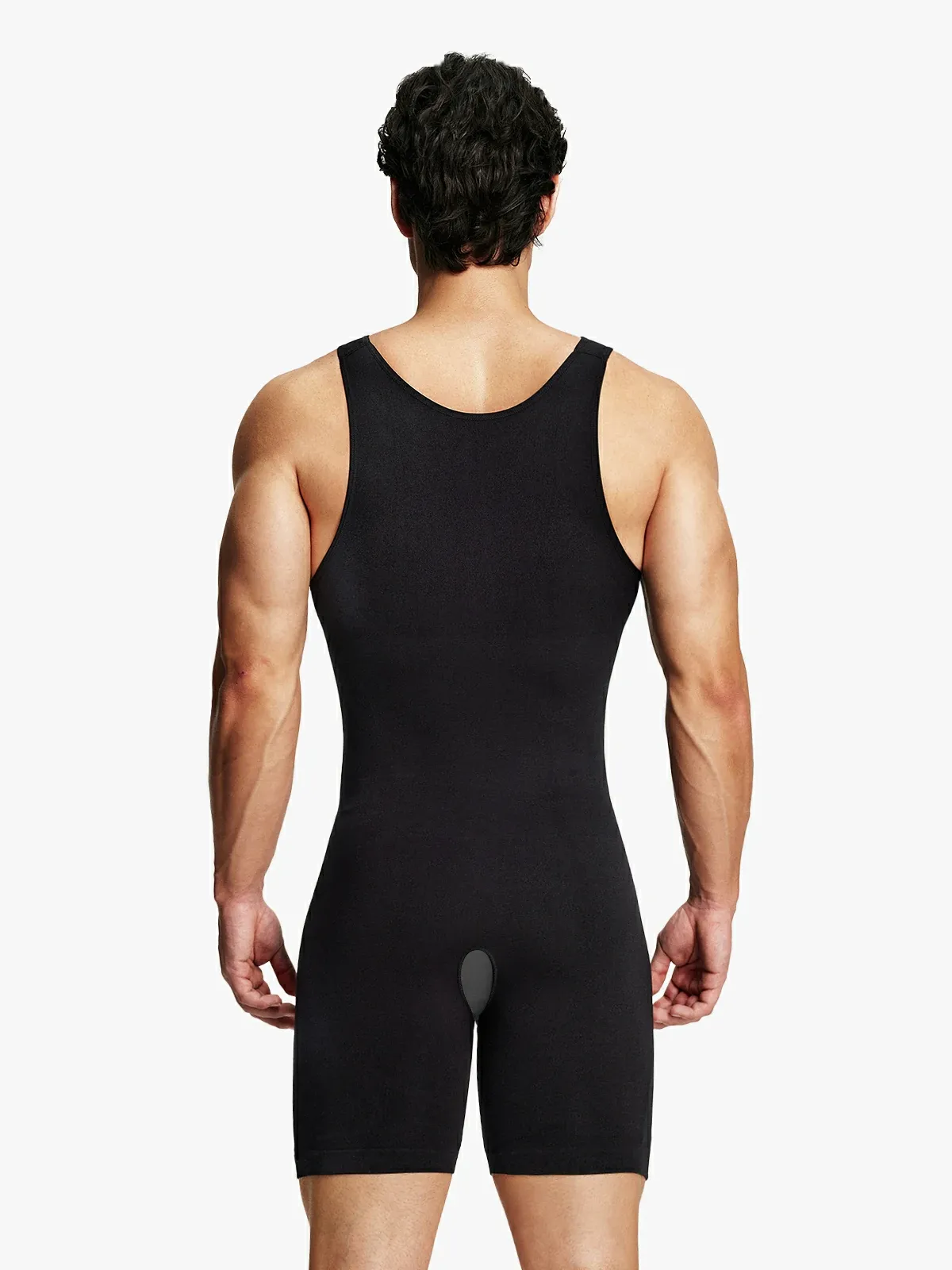 Seamless Comfort Crotch Opening  Full Body Shaper Bodysuit