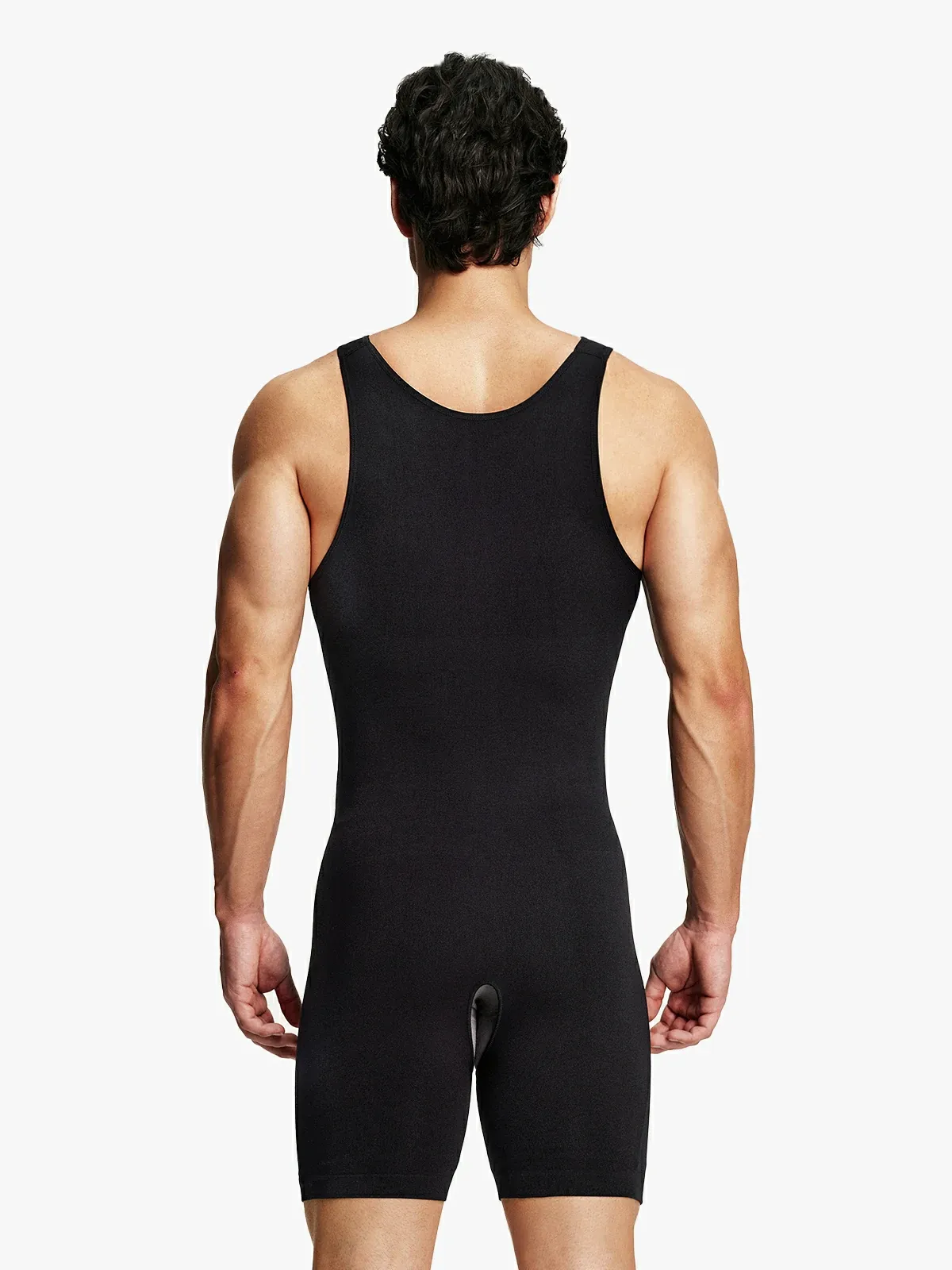 Seamless Comfort Crotch Opening  Full Body Shaper Bodysuit