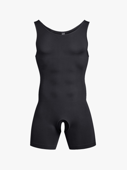 Seamless Comfort Crotch Opening  Full Body Shaper Bodysuit
