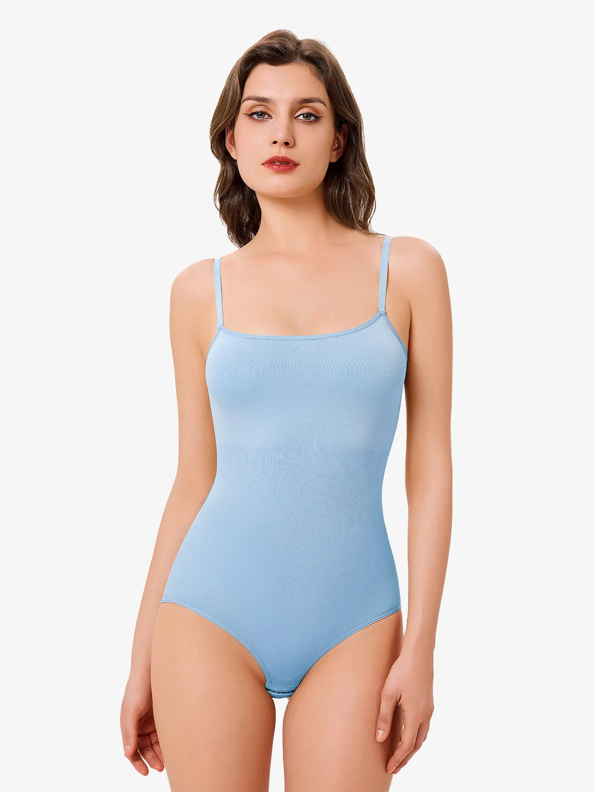 Nebility Seamless Camisole Bodysuit-Nebility