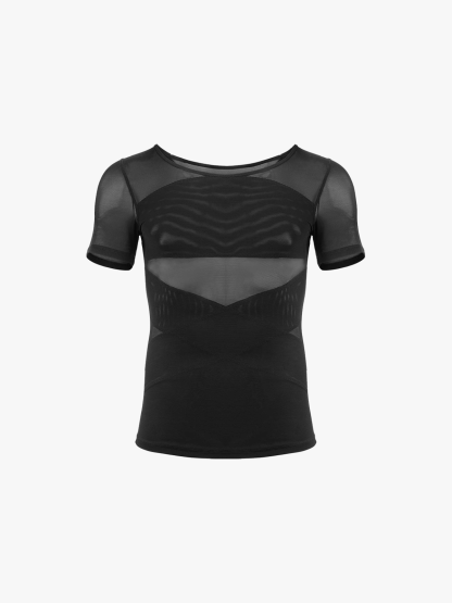 Men's Compression Shirt Slimming Shaper Workout Tops Shapewear Shirts