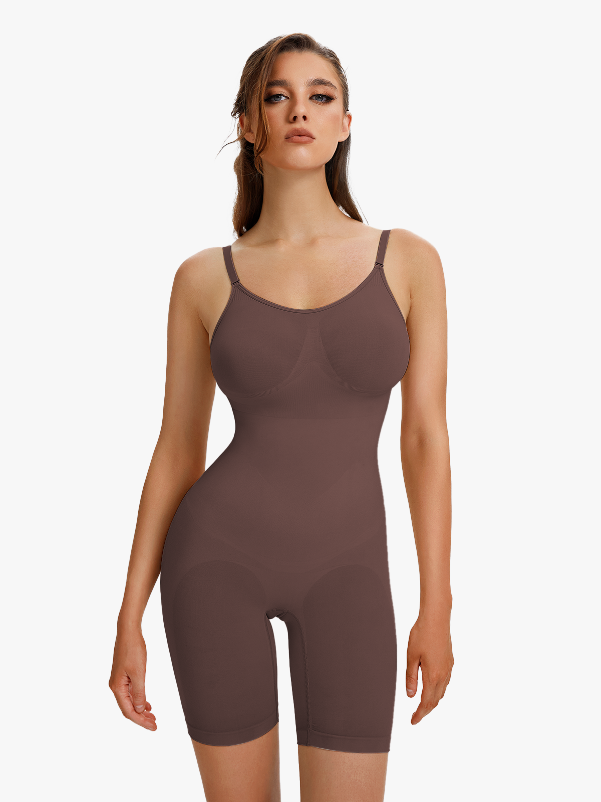 Women's Shapewear Bodysuit Tummy Control Body Shaper Seamless Waist Body Suit