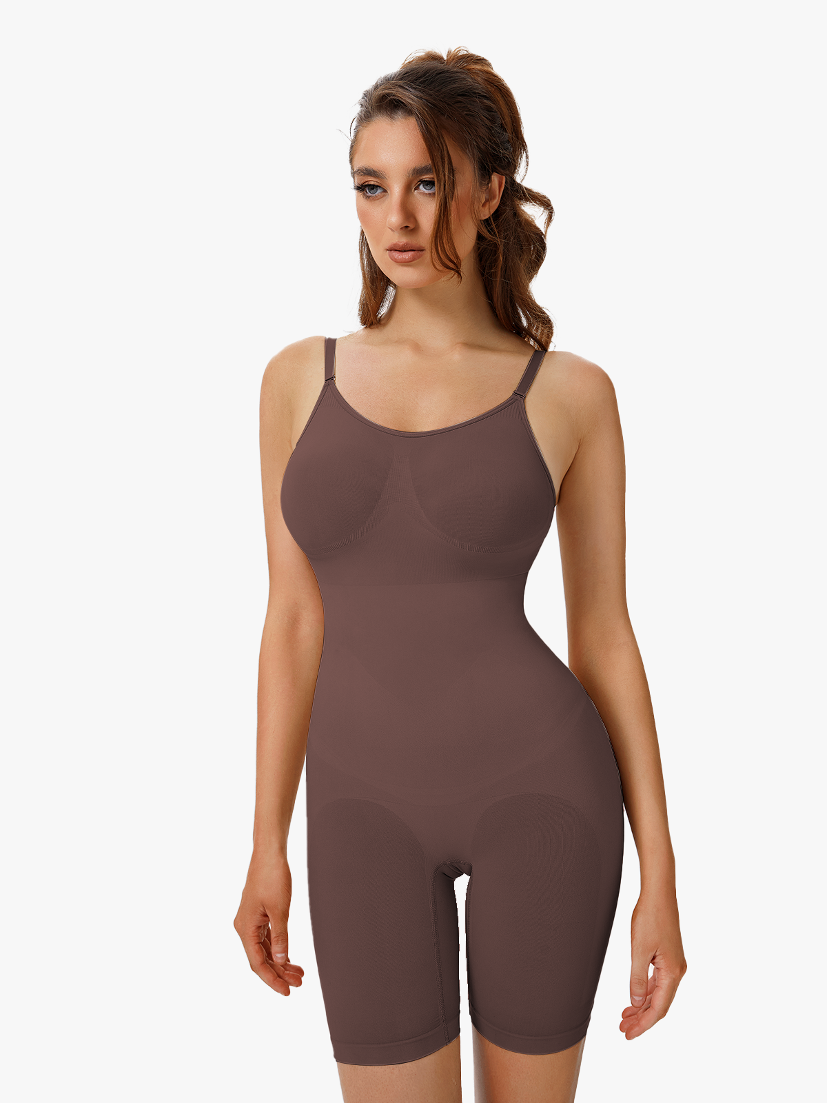 Women's Shapewear Bodysuit Tummy Control Body Shaper Seamless Waist Body Suit
