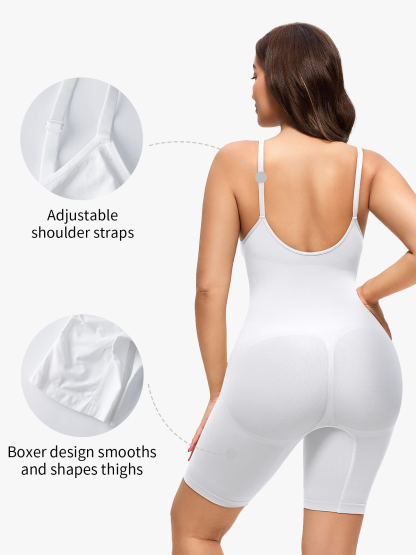 Women's Shapewear Bodysuit Tummy Control Body Shaper Seamless Waist Body Suit