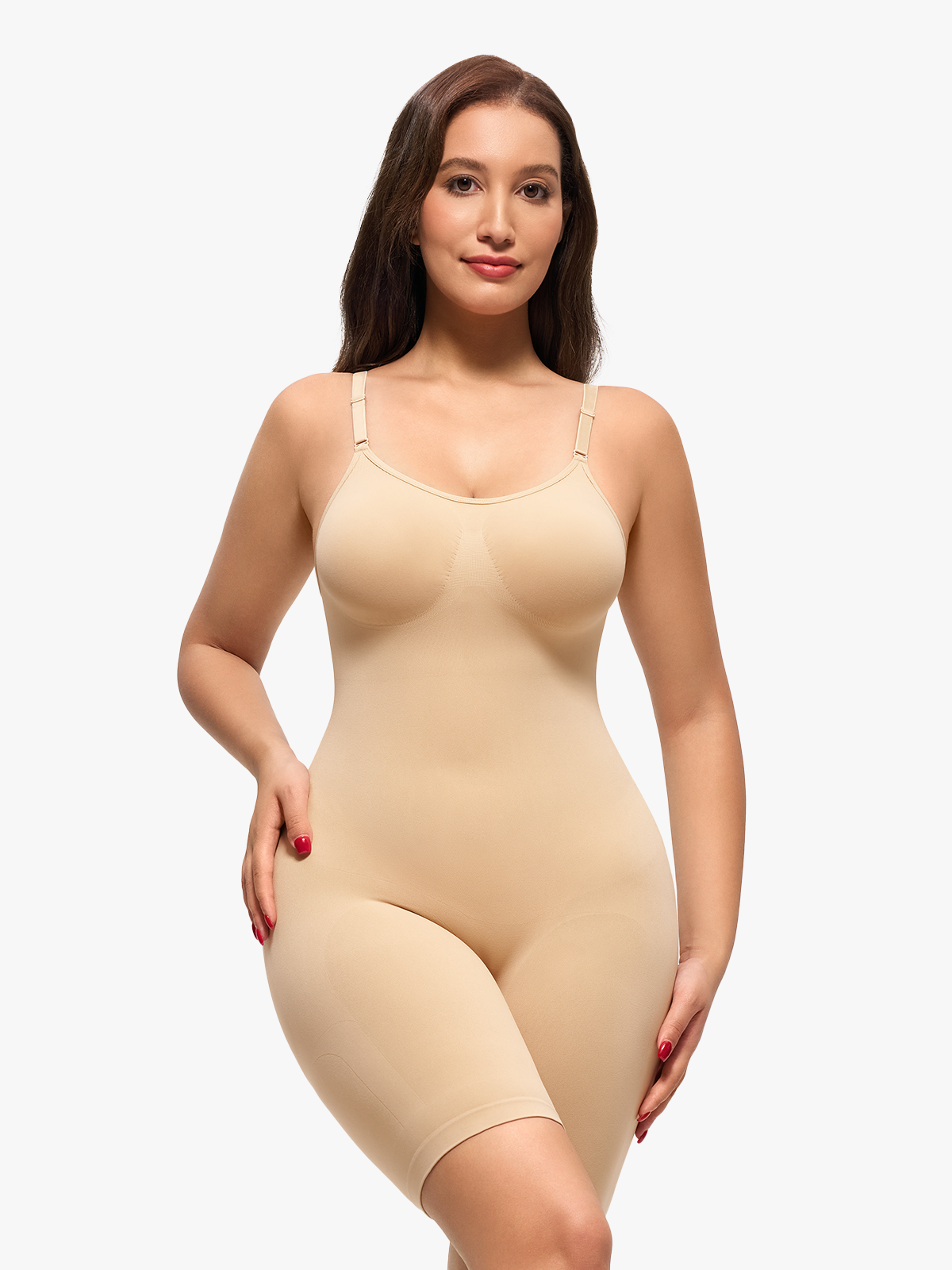 Women's Shapewear Bodysuit Tummy Control Body Shaper Seamless Waist Body Suit