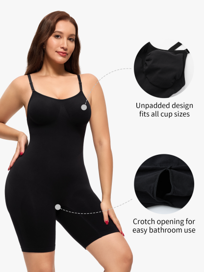 Women's Shapewear Bodysuit Tummy Control Body Shaper Seamless Waist Body Suit