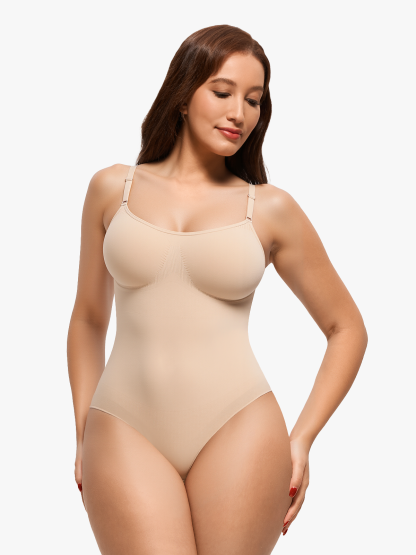 Seamless Tummy Control Backless Cami Bodysuit