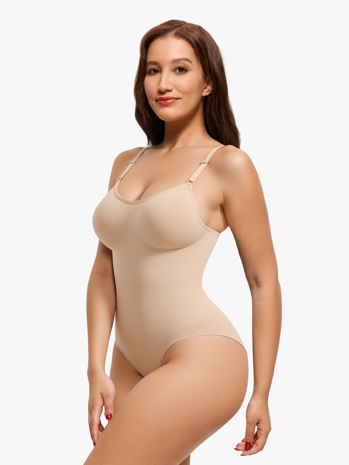 Seamless Tummy Control Backless Cami Bodysuit