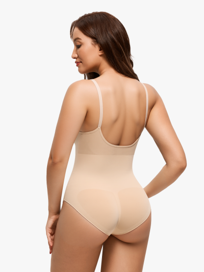 Seamless Tummy Control Backless Cami Bodysuit