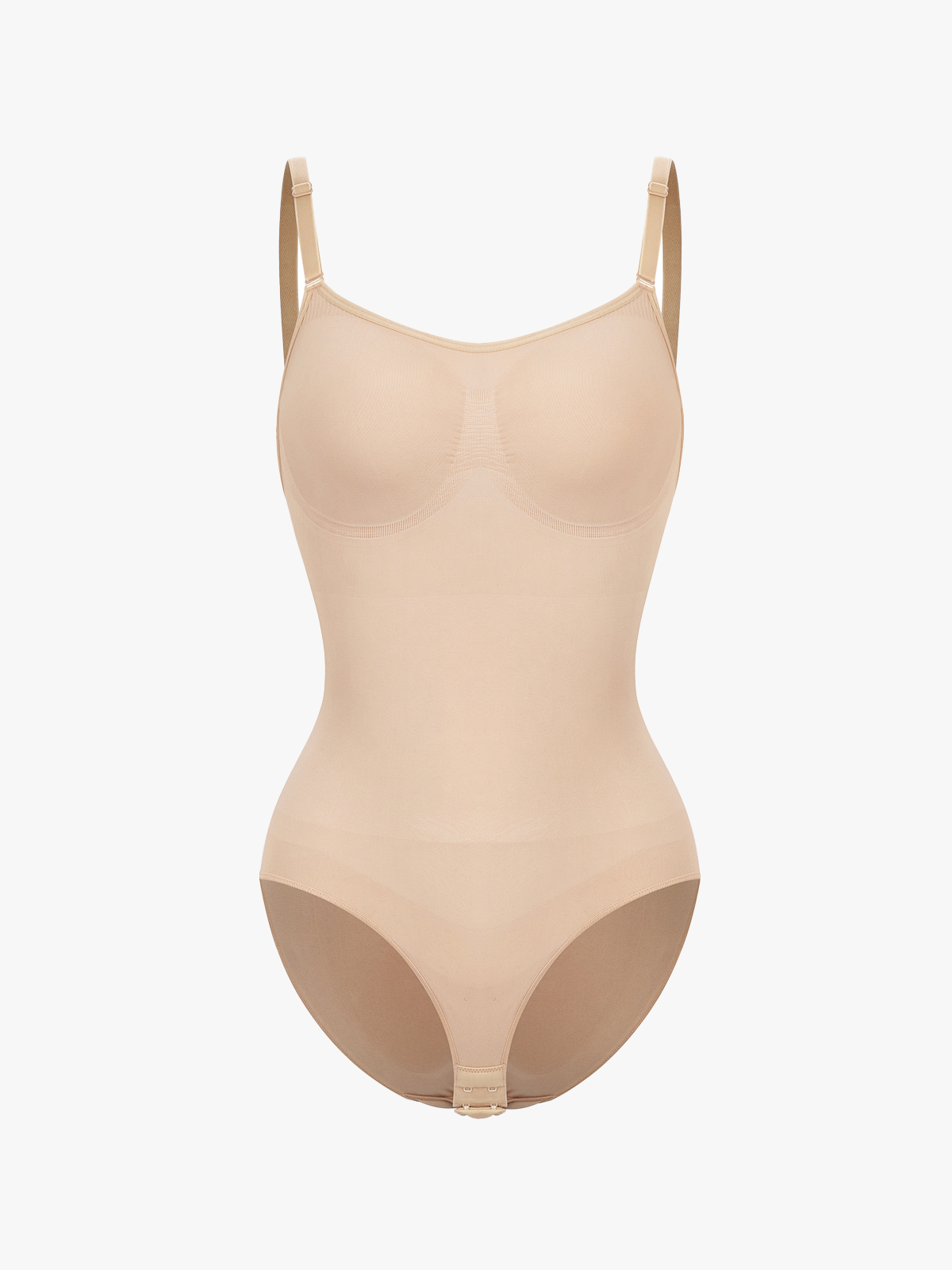 Seamless Tummy Control Backless Cami Bodysuit