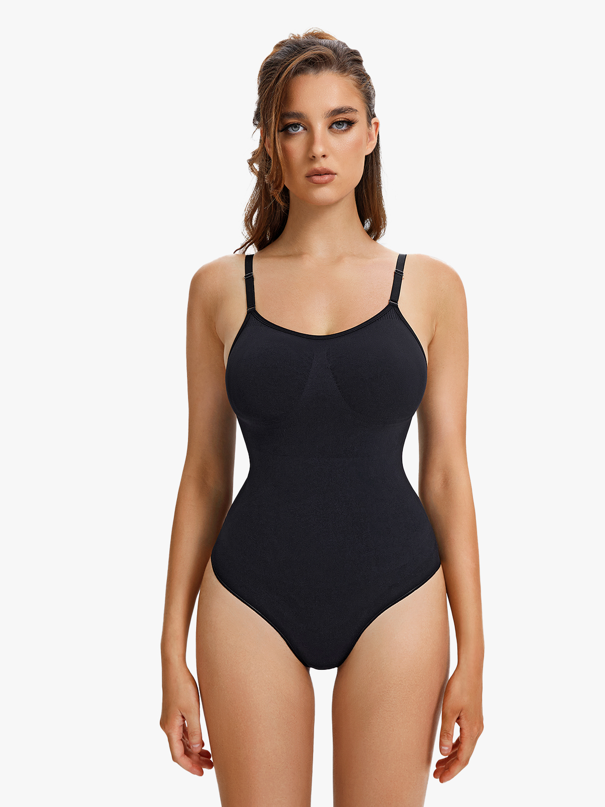Seamless Tummy Control Backless Cami Bodysuit
