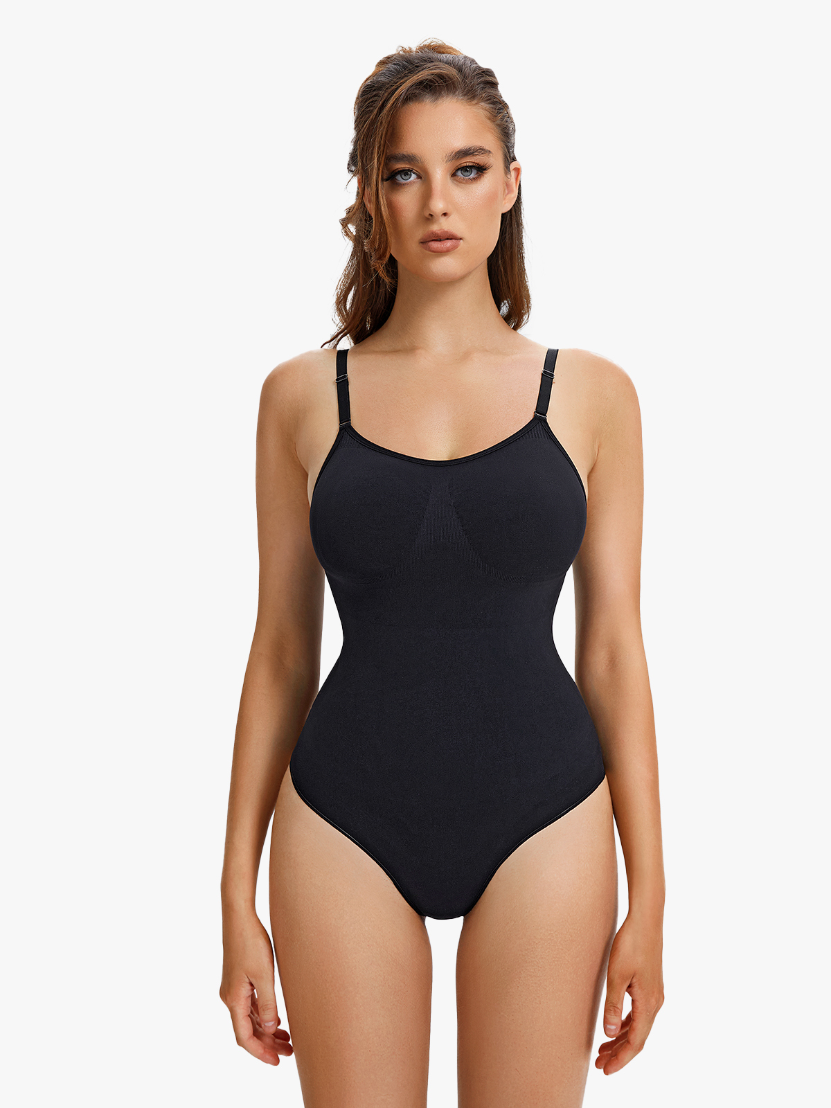 Seamless Tummy Control Backless Cami Bodysuit