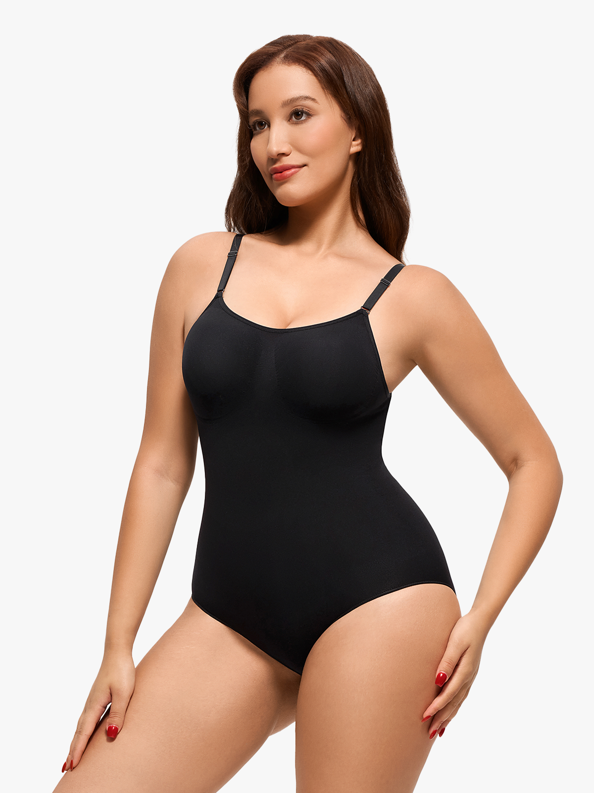 Seamless Tummy Control Backless Cami Bodysuit