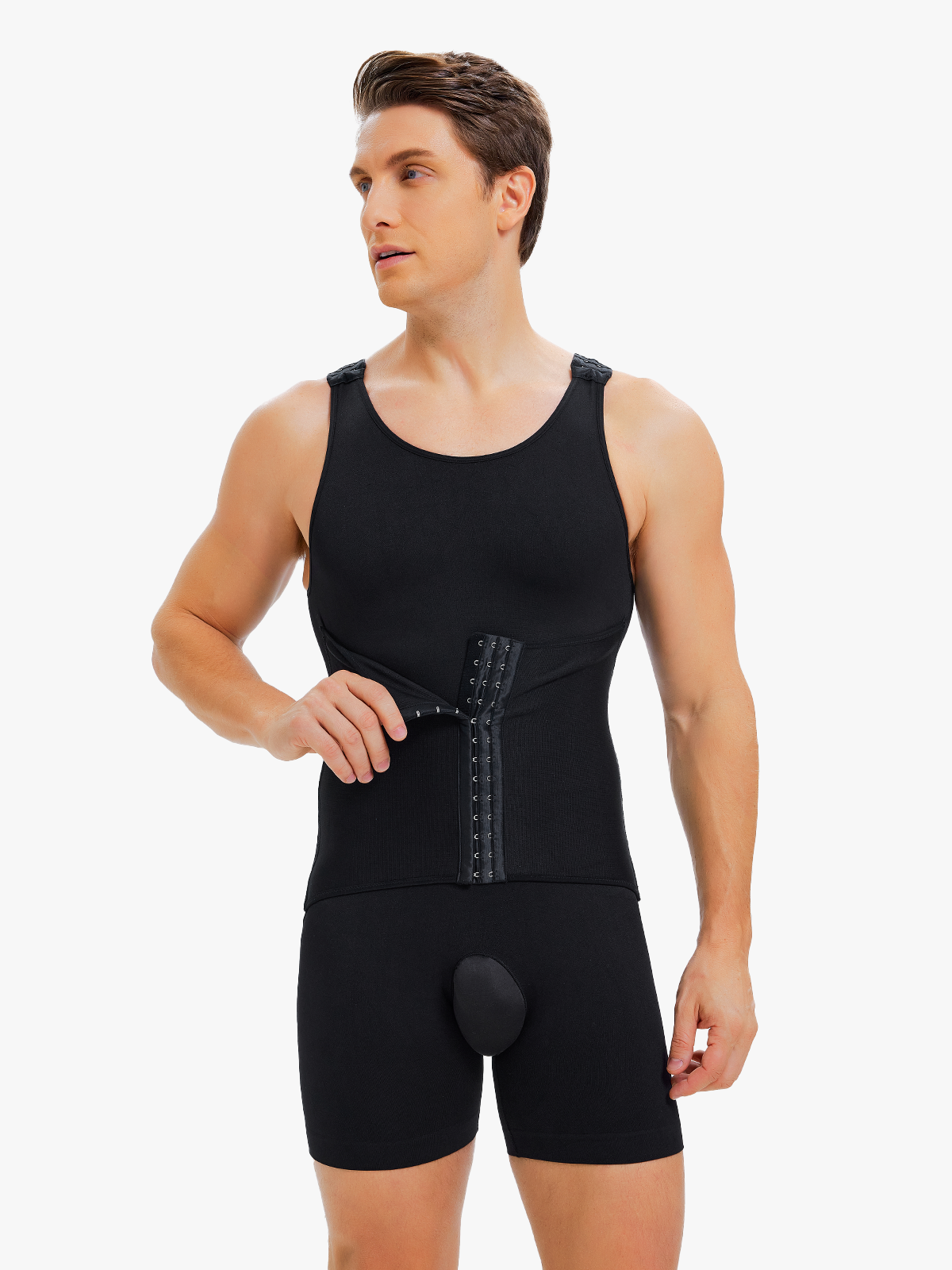 Belly Compression Adjustable Straps Jumpsuits-Nebility