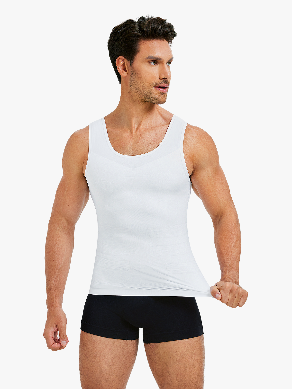 U Neck Tummy Control Compression Shapewear Tank Top