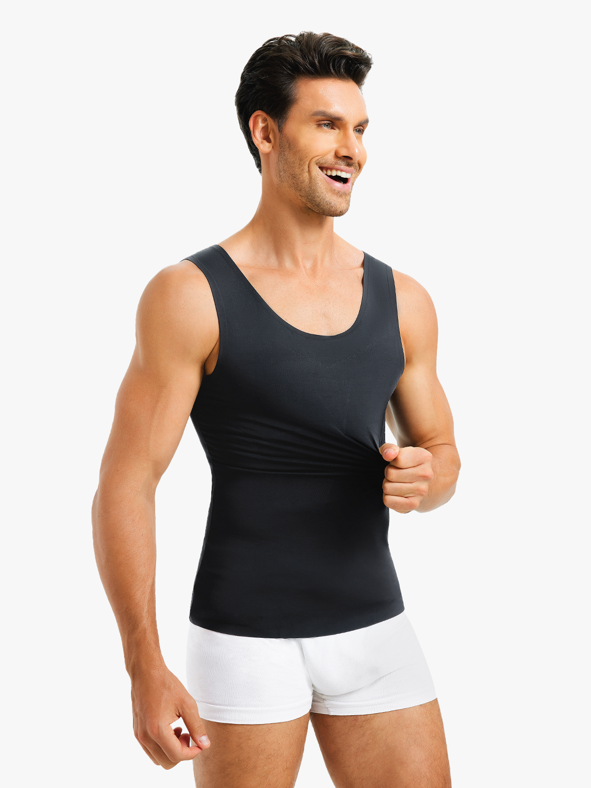 U Neck Tummy Control Compression Shapewear Tank Top