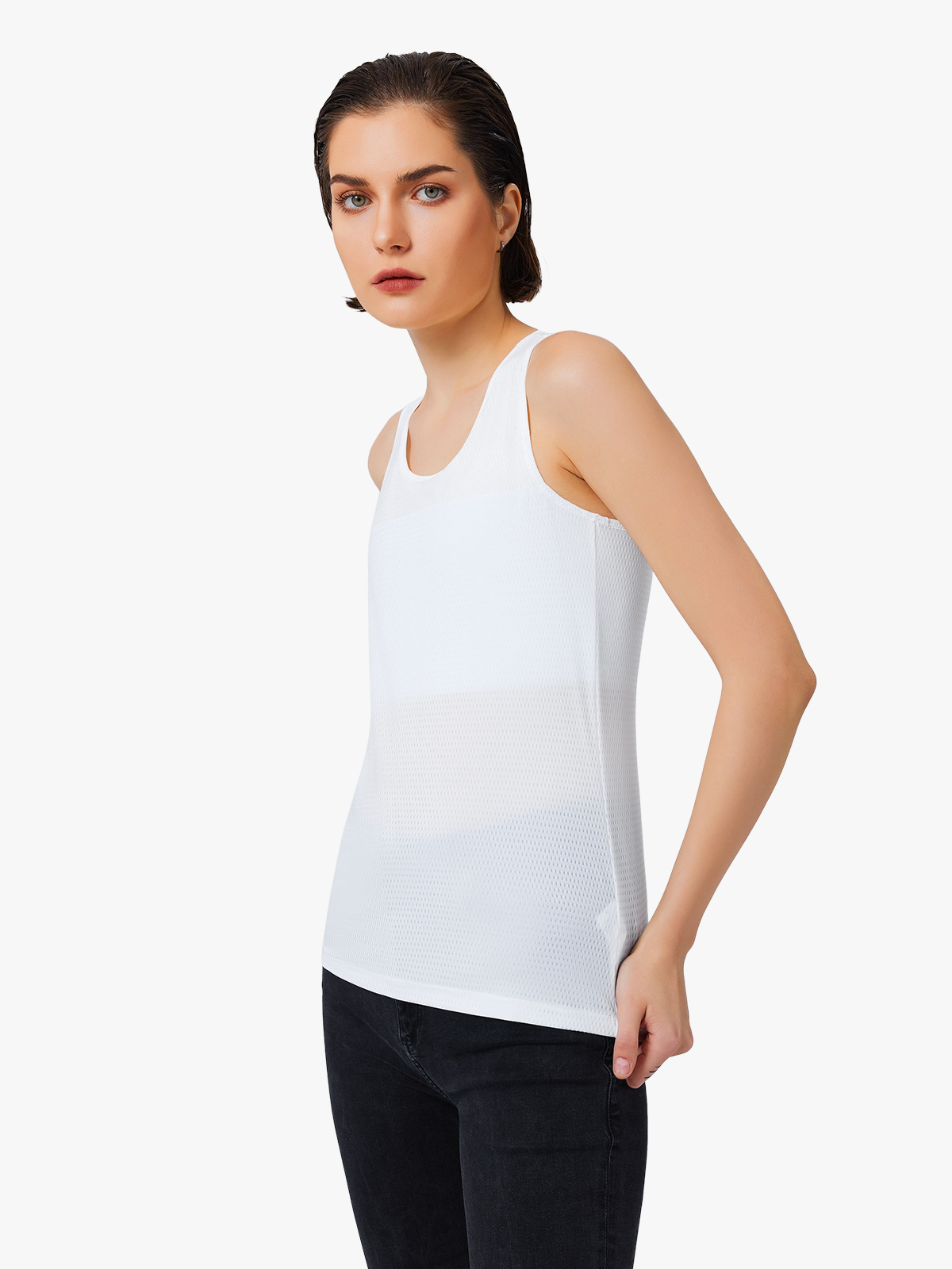 Sports Casual Binder  Tank Tops for Tomboy Trans FTM
