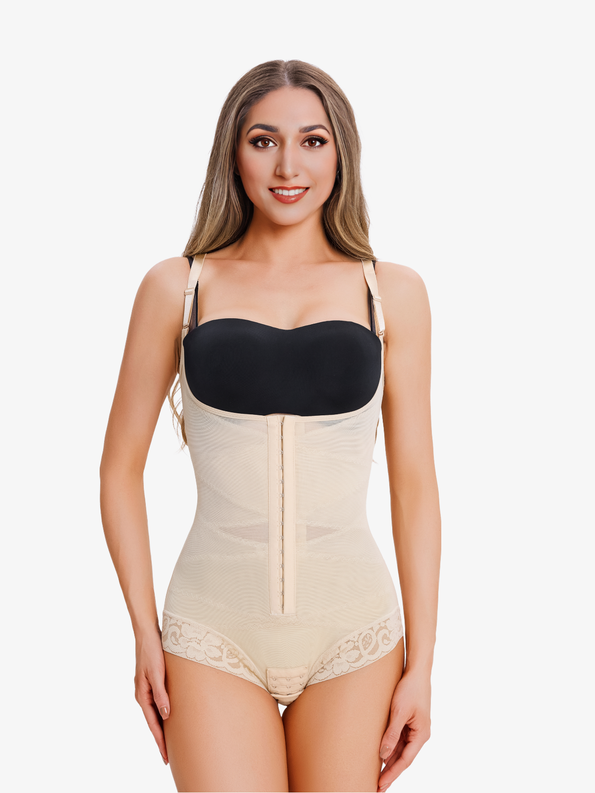 Women Waist Trainer Bodysuit Tummy Control Shapewear Slim Full Body Breathable Corset