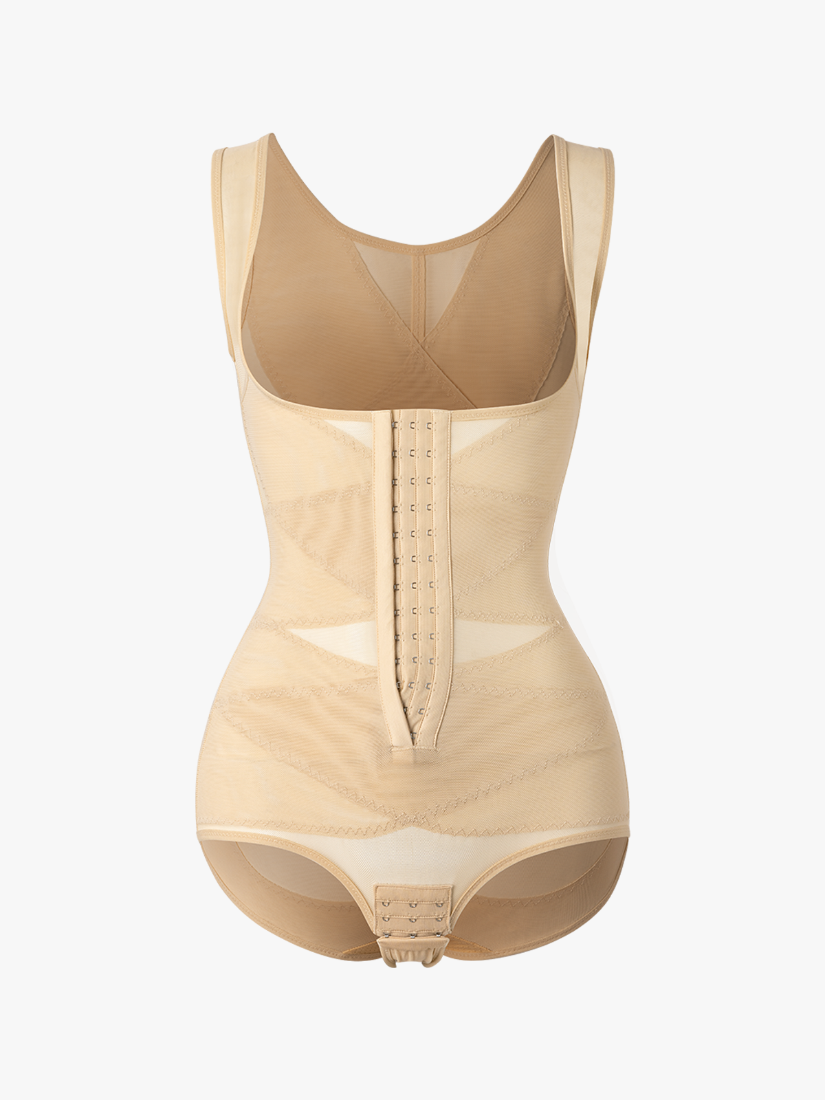 Nebility Women Butt Lifter Open Bust Waist Trainer Compression Bodysuit