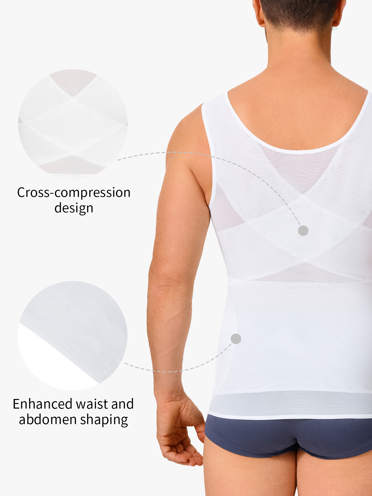 Breathable Tummy Control Compression Shirt