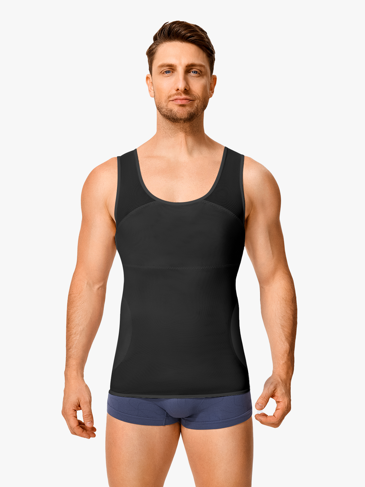 Breathable Tummy Control Compression Shirt