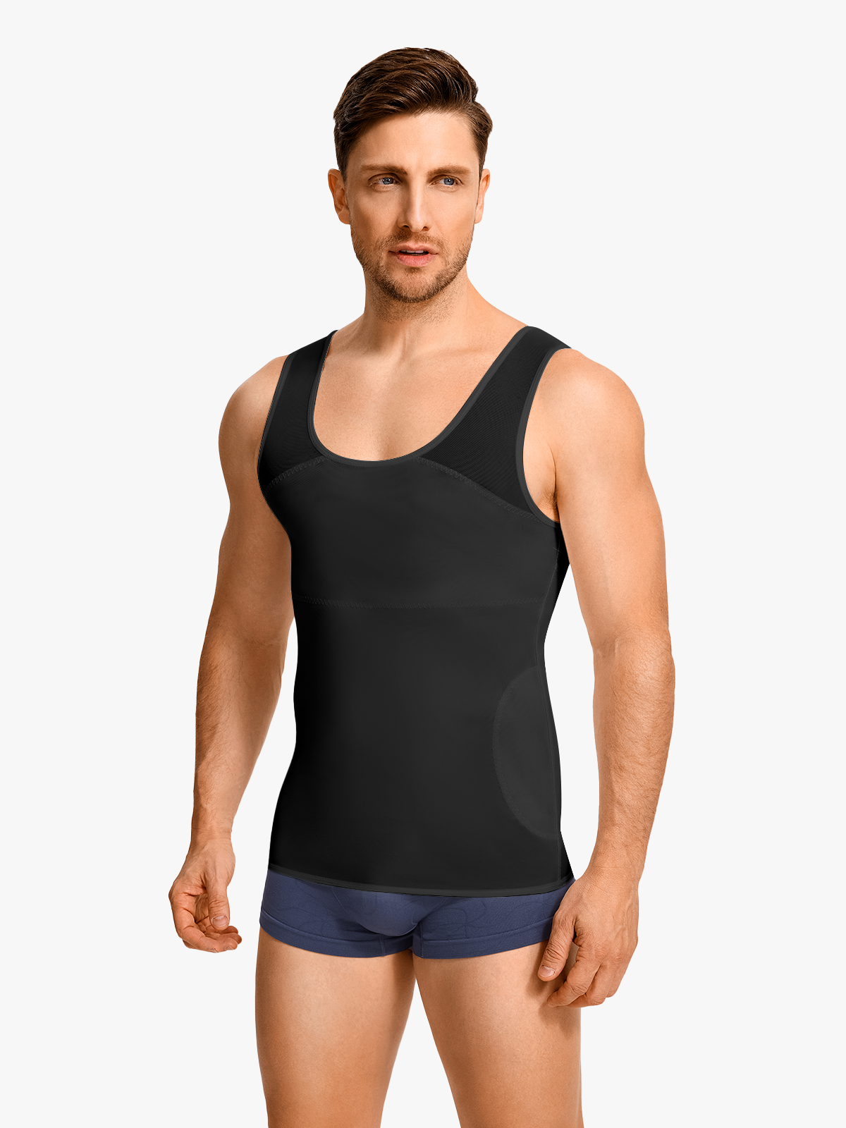 Breathable Tummy Control Compression Shirt