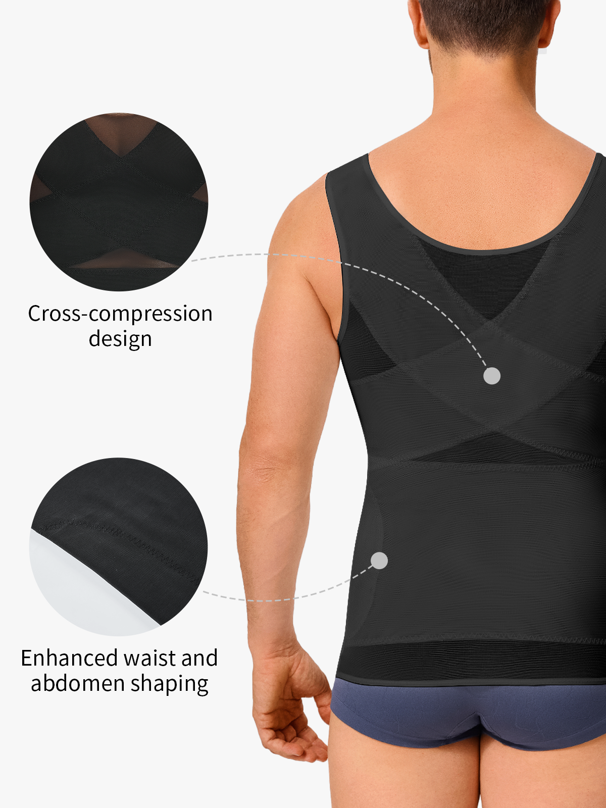 Breathable Tummy Control Compression Shirt