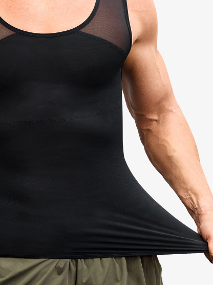 Breathable Tummy Control Compression Shirt