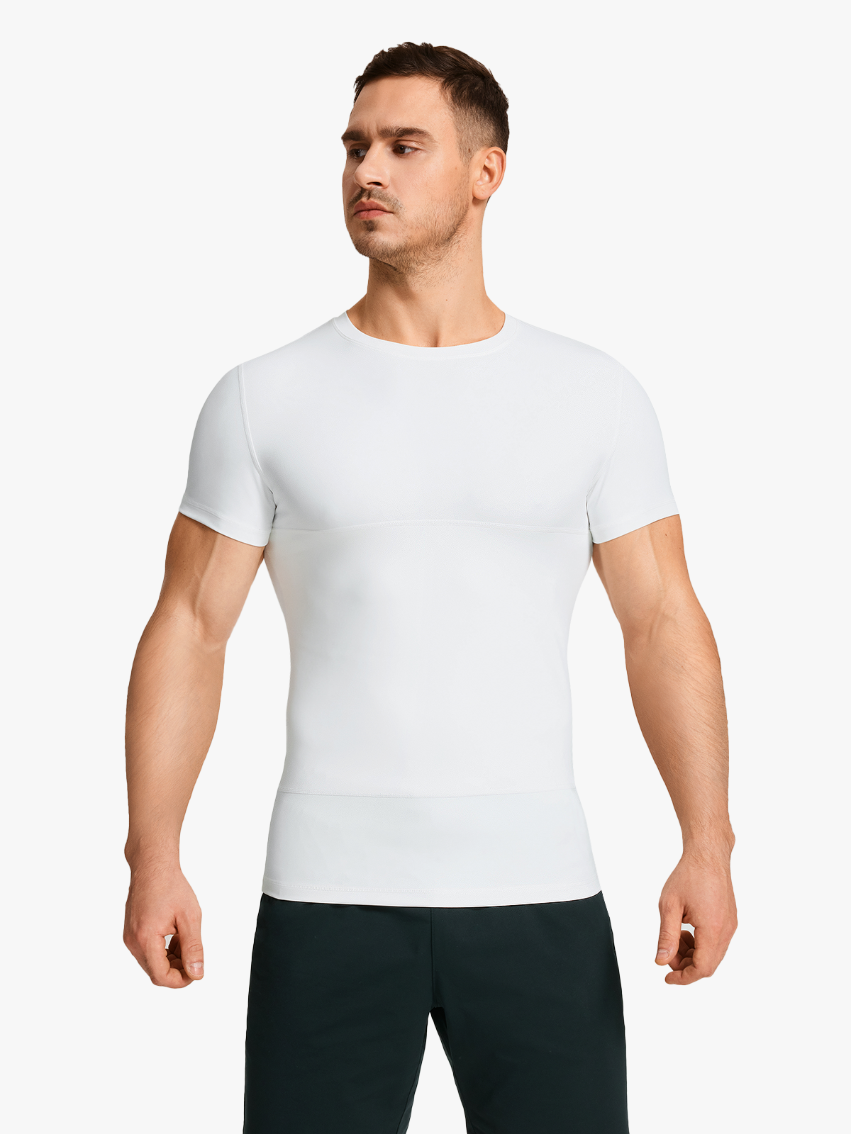 Breathable Tummy Control Compression Shapewear Shirts-Nebility