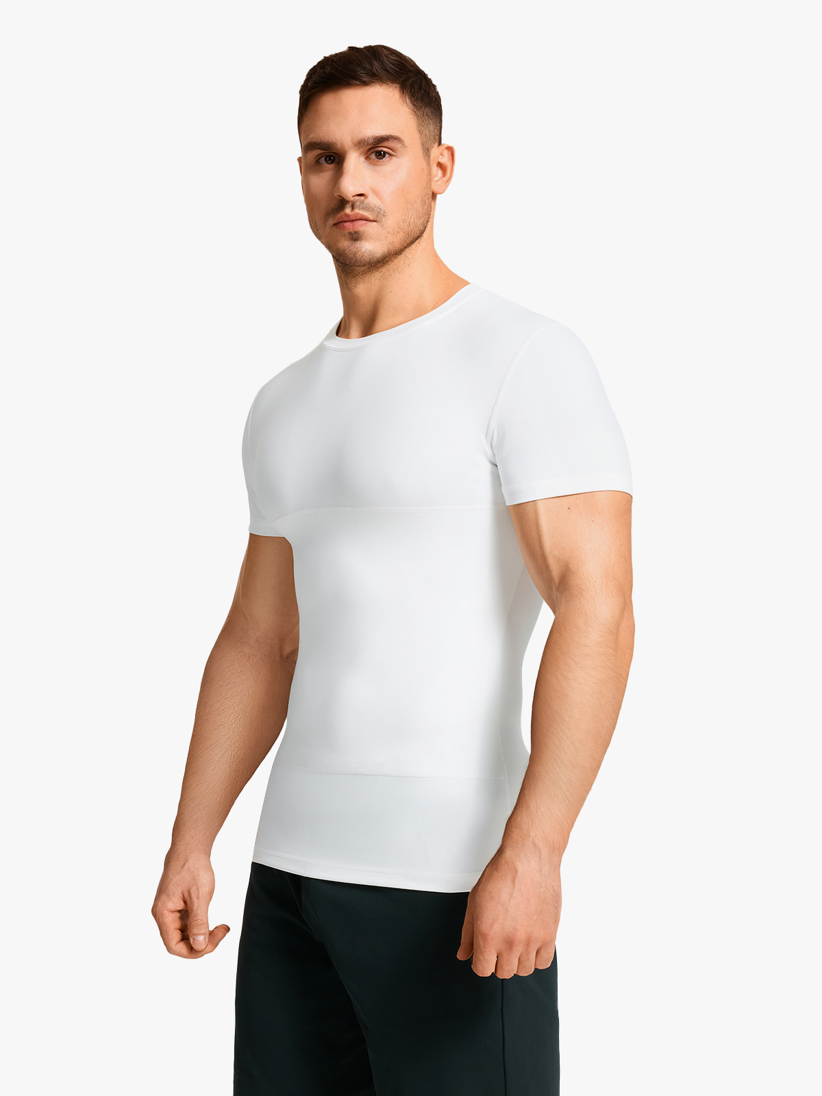 Breathable Tummy Control Compression Shapewear Shirts-Nebility