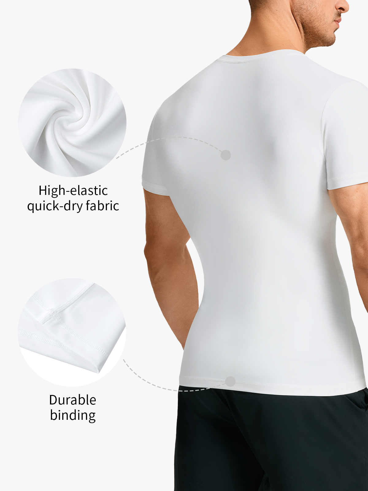 Breathable Tummy Control Compression Shapewear Shirts-Nebility