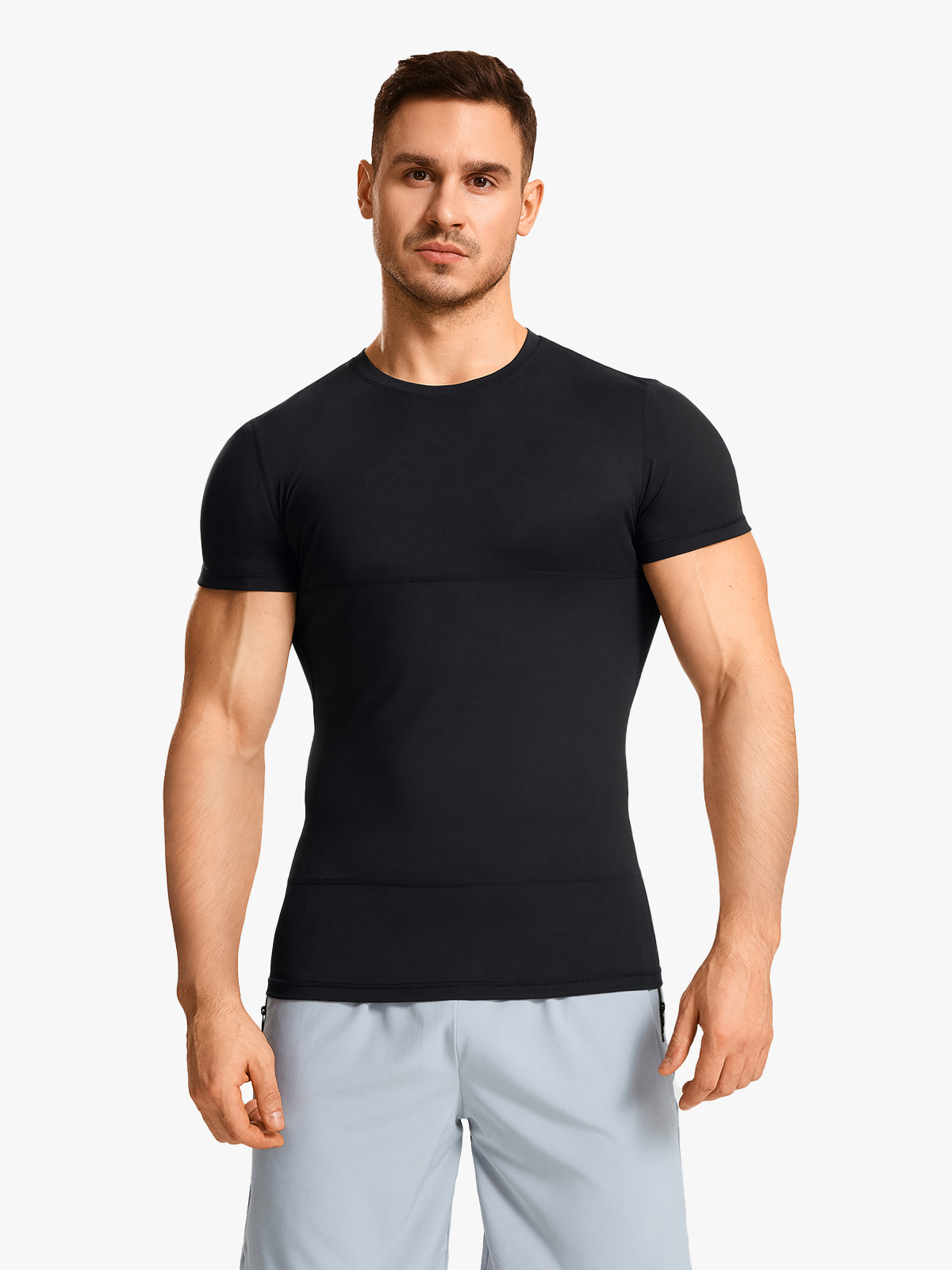 Breathable Tummy Control Compression Shapewear Shirts-Nebility