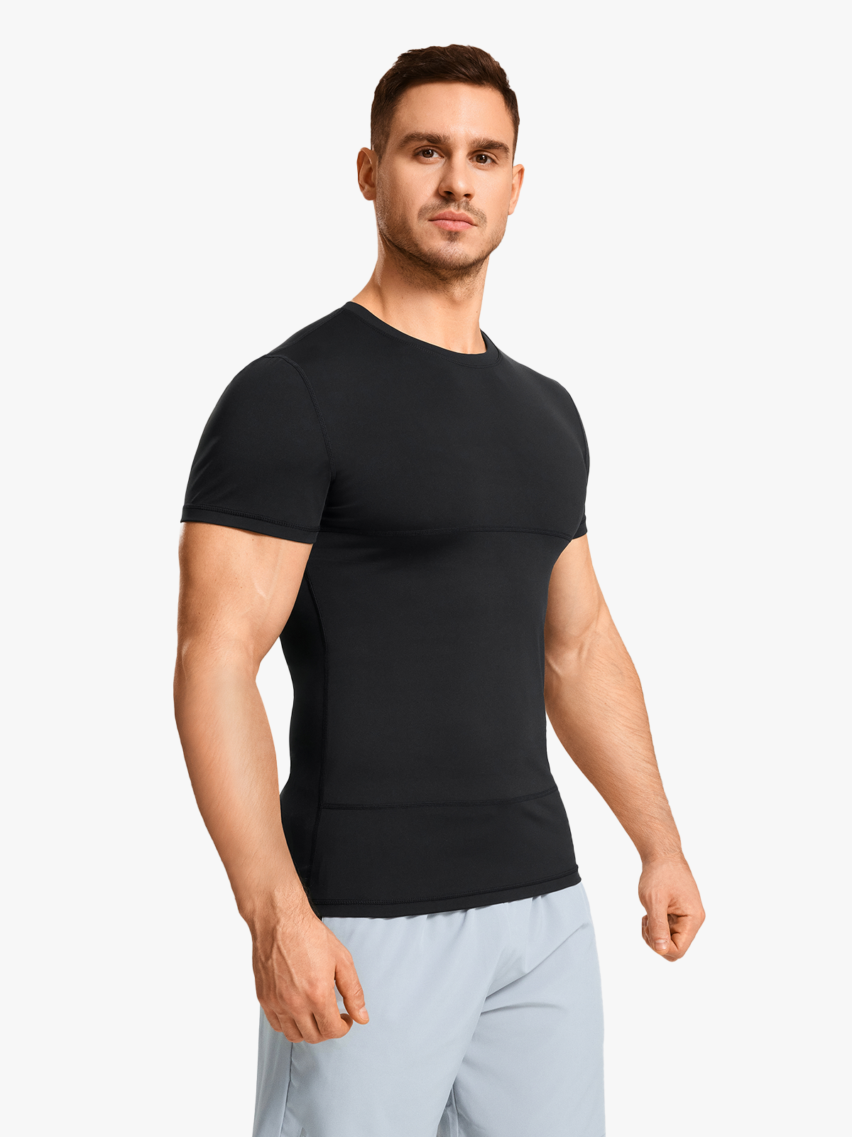 Breathable Tummy Control Compression Shapewear Shirts-Nebility