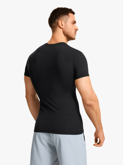 Breathable Tummy Control Compression Shapewear Shirts-Nebility