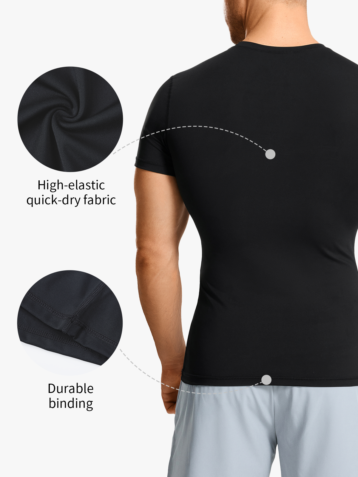 Breathable Tummy Control Compression Shapewear Shirts-Nebility