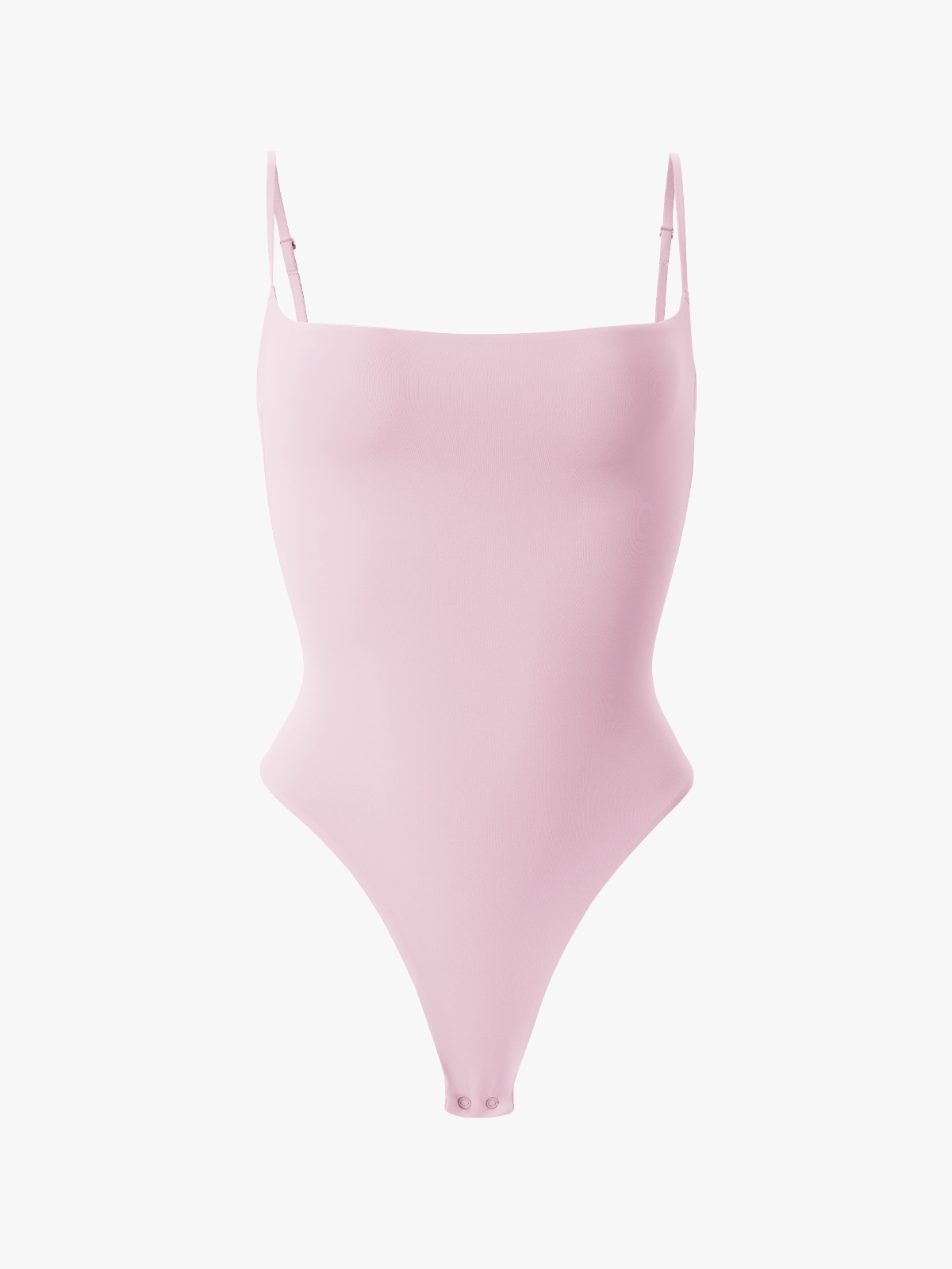 Seamless Comfort Crotch Open Cami Thong Bodysuit
