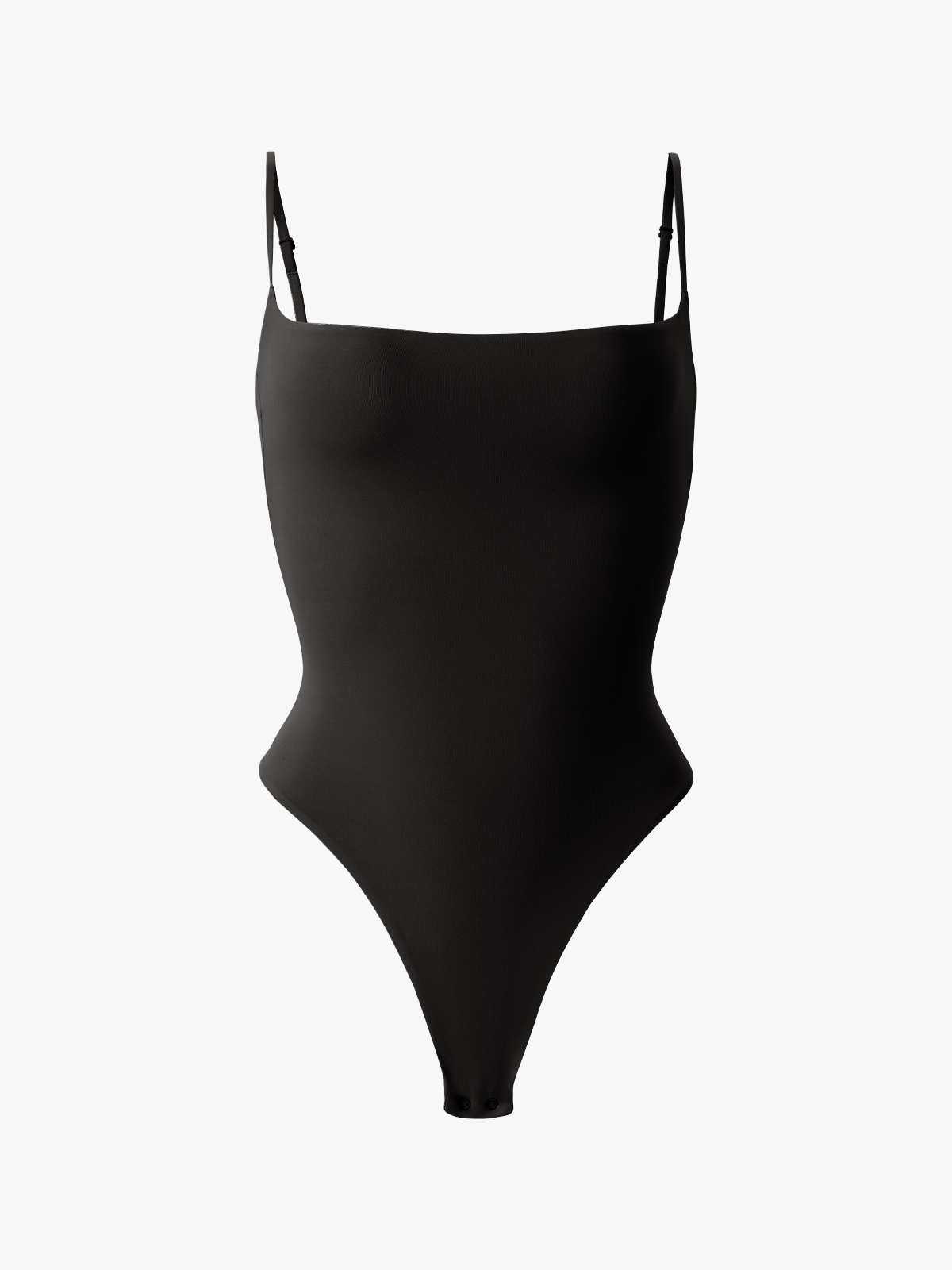 Seamless Comfort Crotch Open Cami Thong Bodysuit