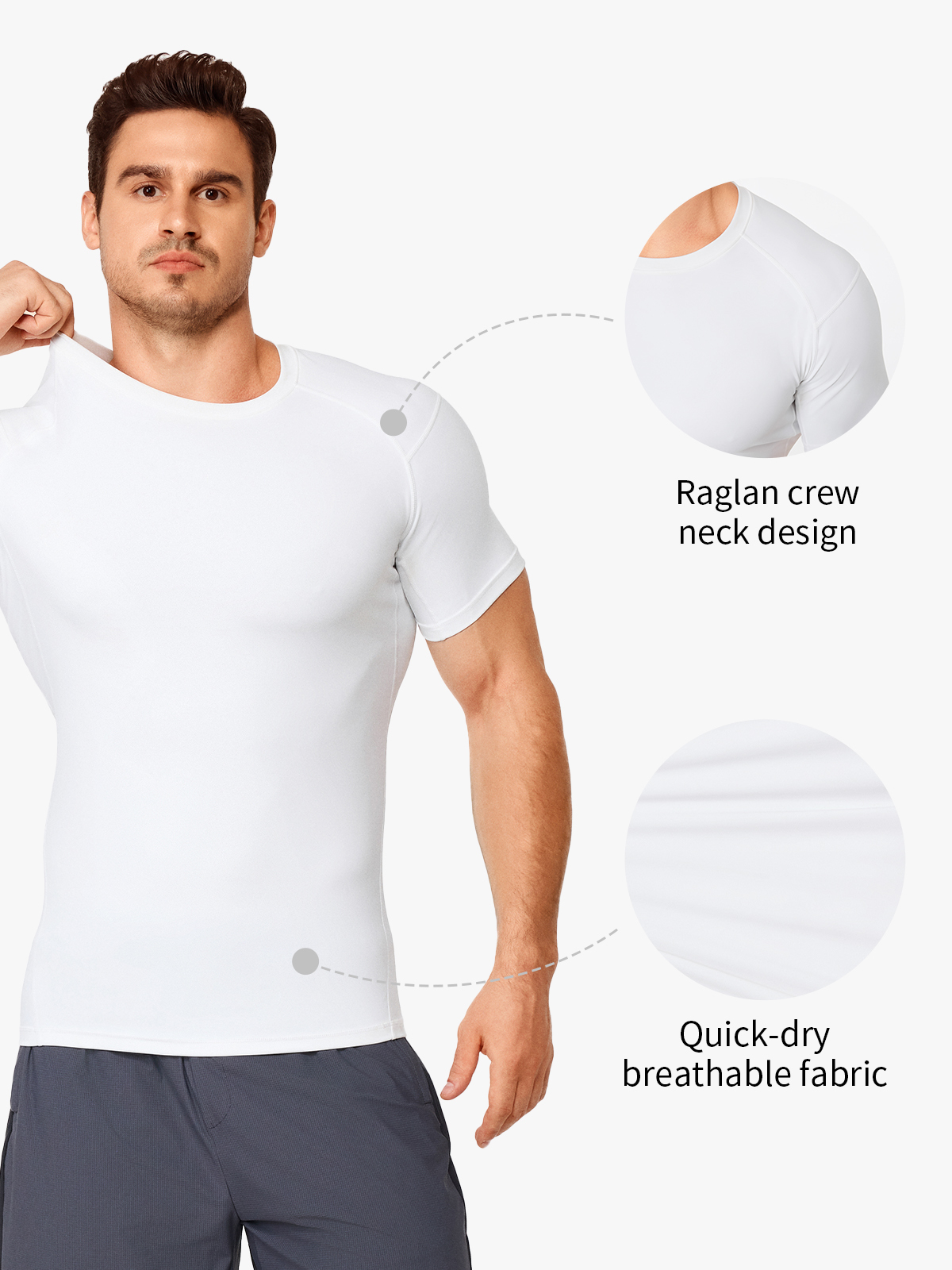 Breathable Quick-Drying Workout Shapewear Compression Top