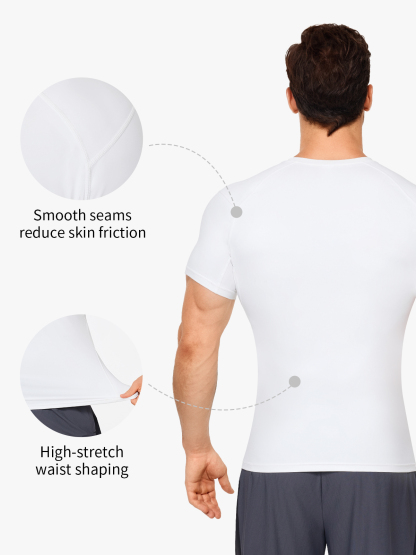 Breathable Quick-Drying Workout Shapewear Compression Top