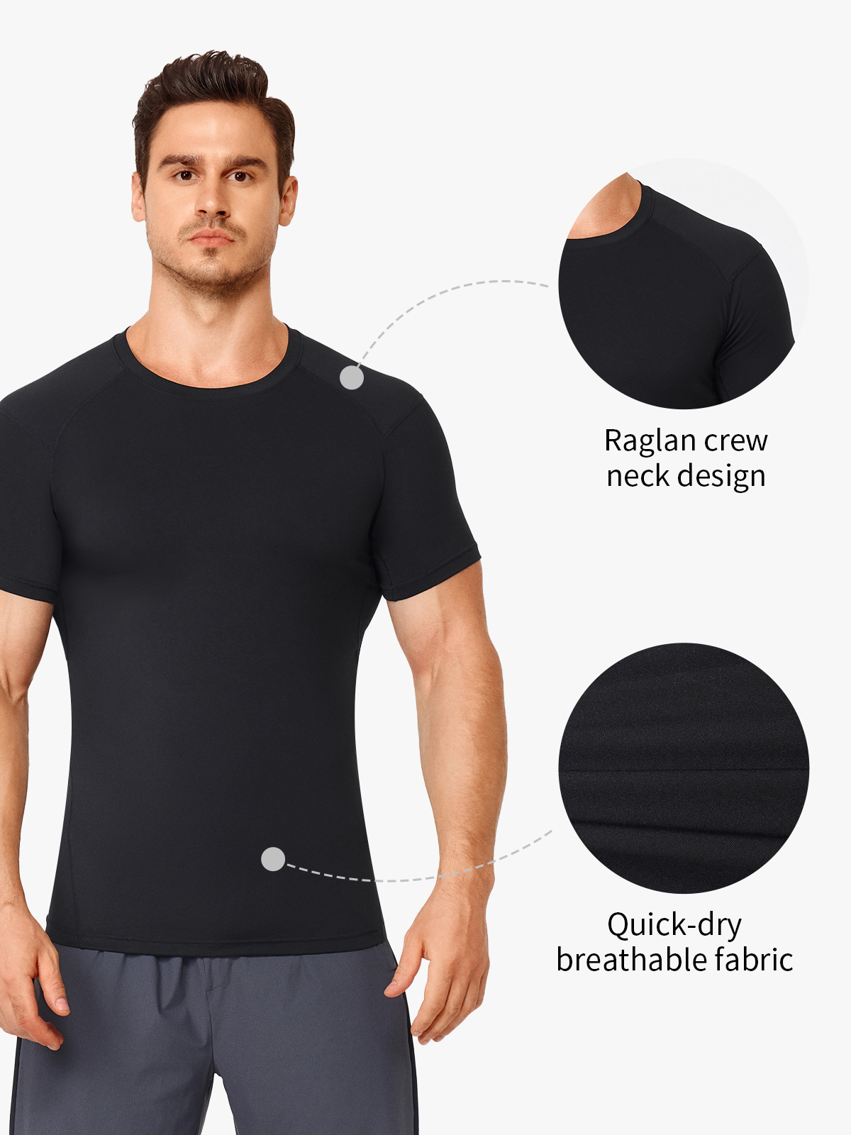 Breathable Quick-Drying Workout Shapewear Compression Top