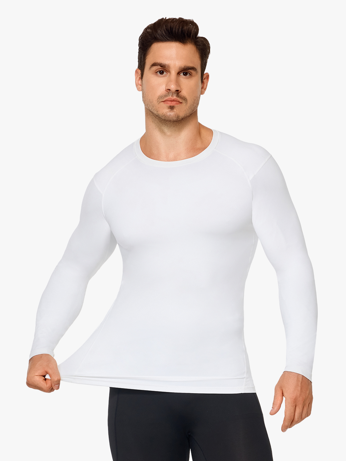 Comfort Crew Neck Long Sleeve Top