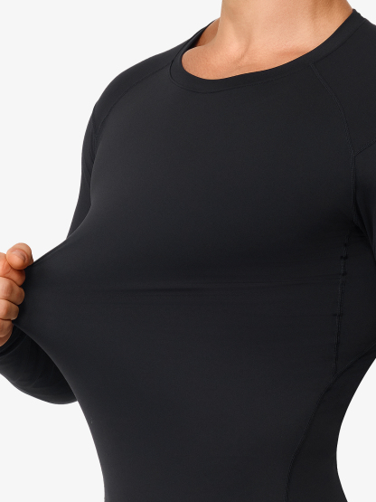 Comfort Crew Neck Long Sleeve Top