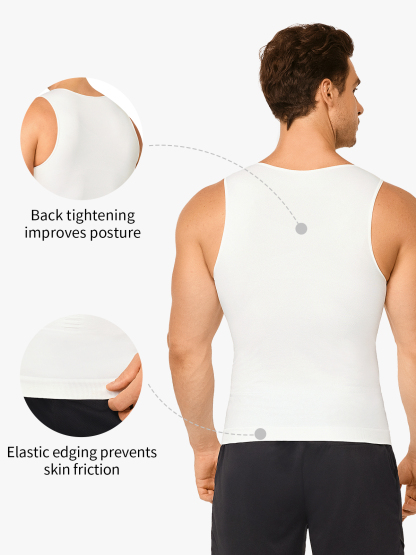 Seamless Confort Tummy Control Compression Vest