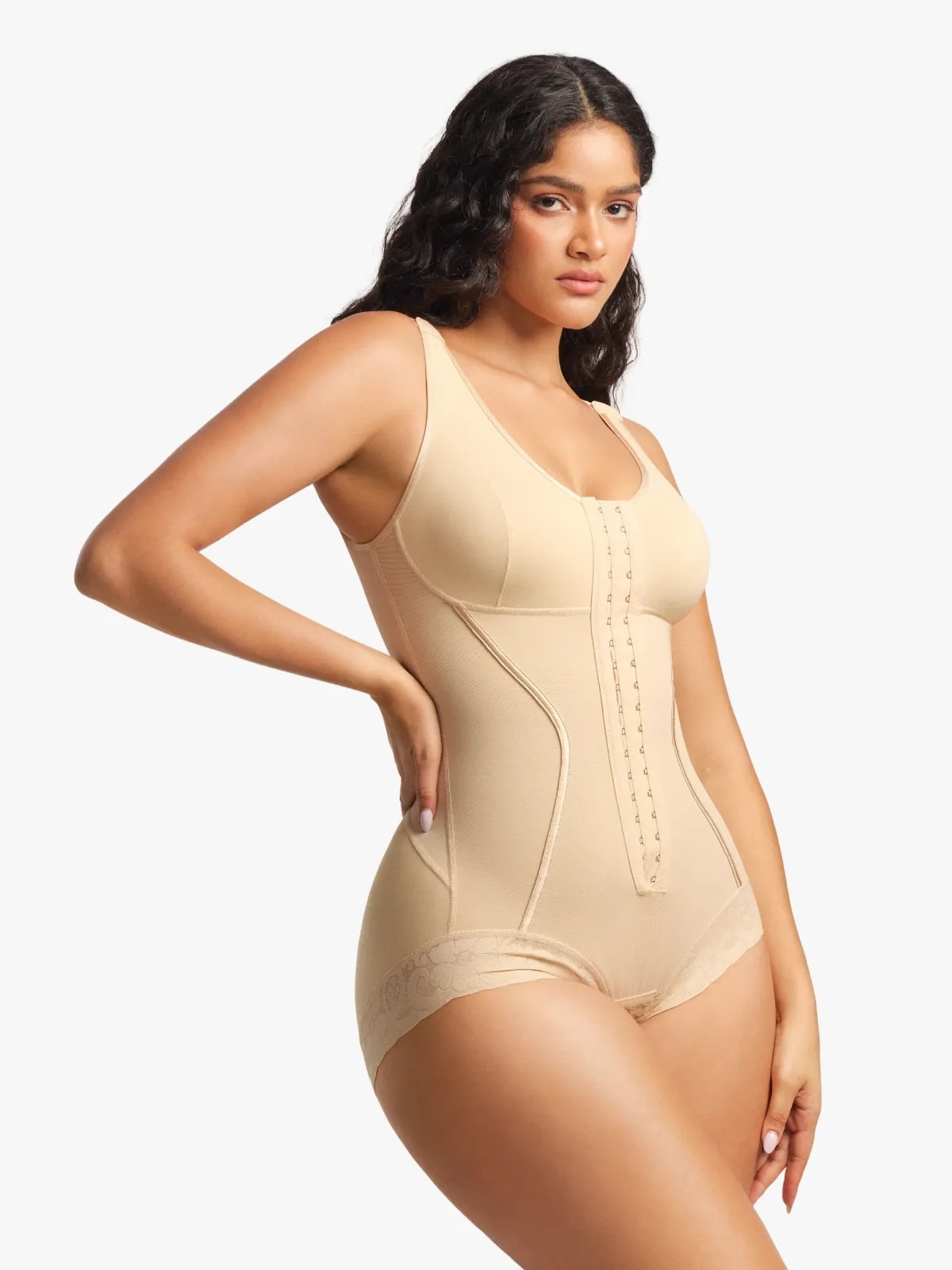Women Adjustable Tummy Control Butt Lifting Bodysuit